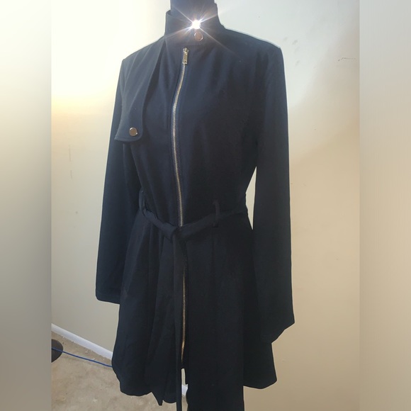 Feeling Fancy Collar Jacket. Color: Black Size: XL - Picture 7 of 7